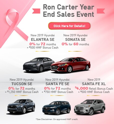 year ending car deals 2019
